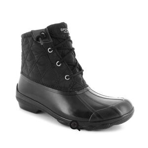 Sperry All Black Syren Gulf Duck Rain Boots